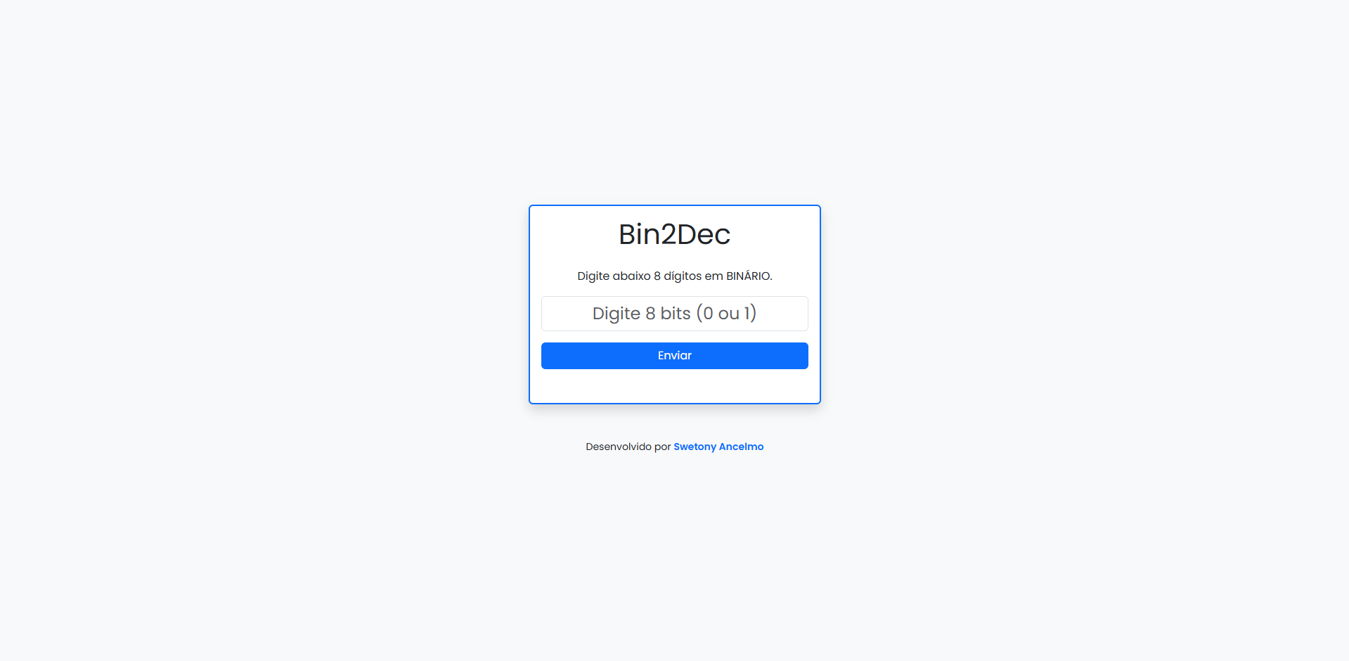 Bin2Dec